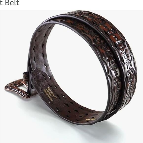 Ariat Tooled Leather Belt main image 5